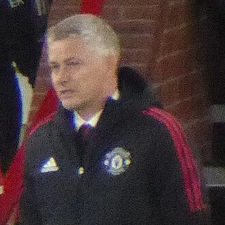 Portrait of Ole Gunnar Solskjær