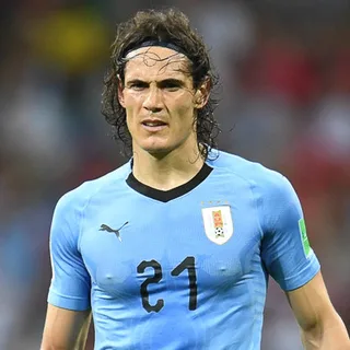 Portrait of Edinson Cavani