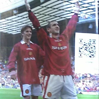 Portrait of Eric Cantona